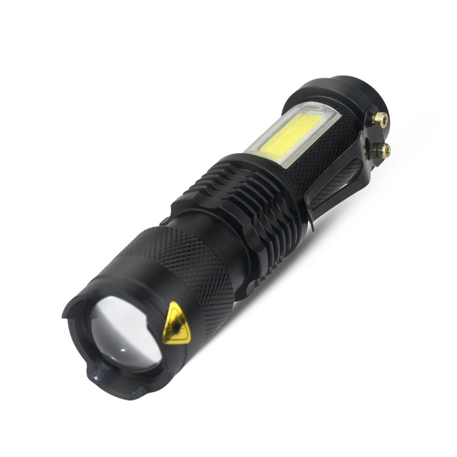 Zoomable LED Tactical Flashlight Torch