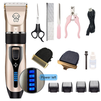 Grooming Kit Rechargeable Pet Hair Clipper