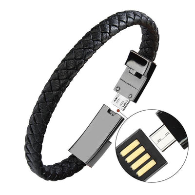 3 in 1 Creative Bracelet USB Charging Cable