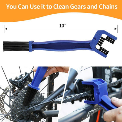 Kit 8 Pieces Precision Bicycle Cleaning Brush Tool