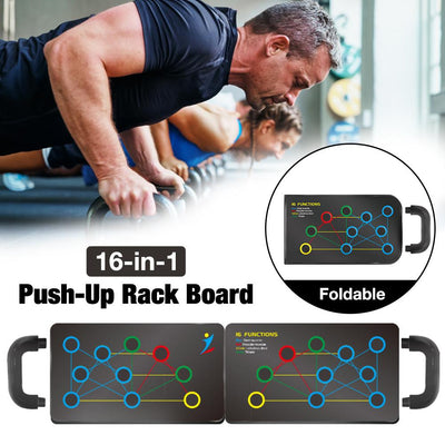 16-in-1 Workout Push-Up Rack Board Fitness Training