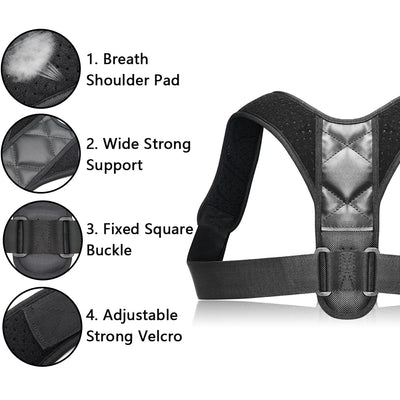Posture Corrector Unisex Back Brace