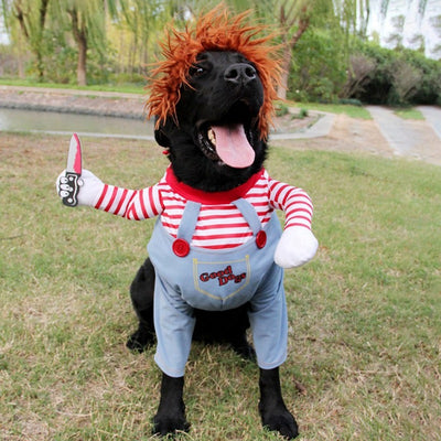 Pet Dog Funny Clothes Halloween