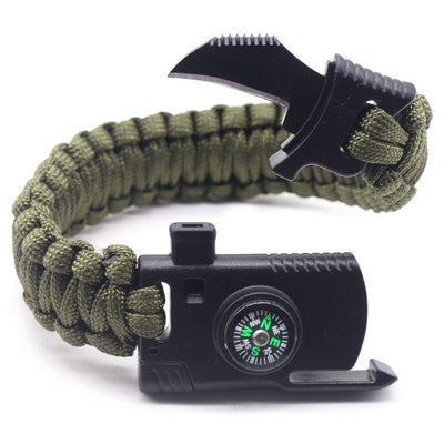 Multifunction Outdoor Survival Gear Escape Paracord Bracelet
