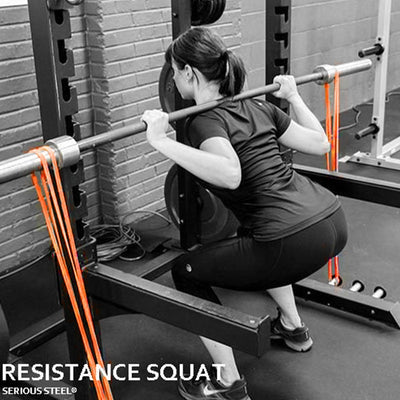 Fitness-Workout Resistance Elastic Band Workout