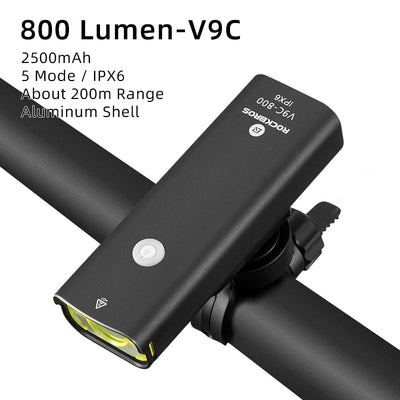 LED Pro Bike Light Waterproof USB Rechargeable