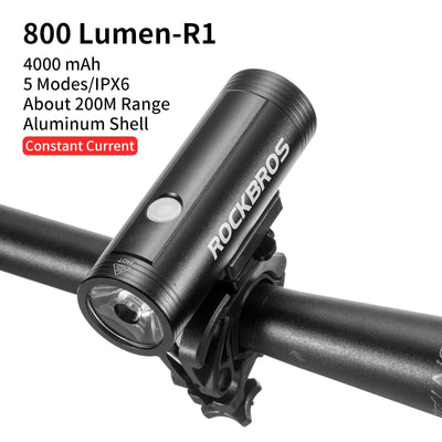 LED Pro Bike Light Waterproof USB Rechargeable