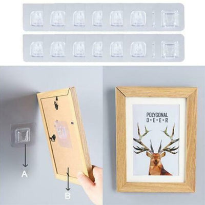 Double-Sided Adhesive Wall Hooks Wall Hanger